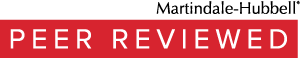 Martindale-Hubbell Peer Reviewed