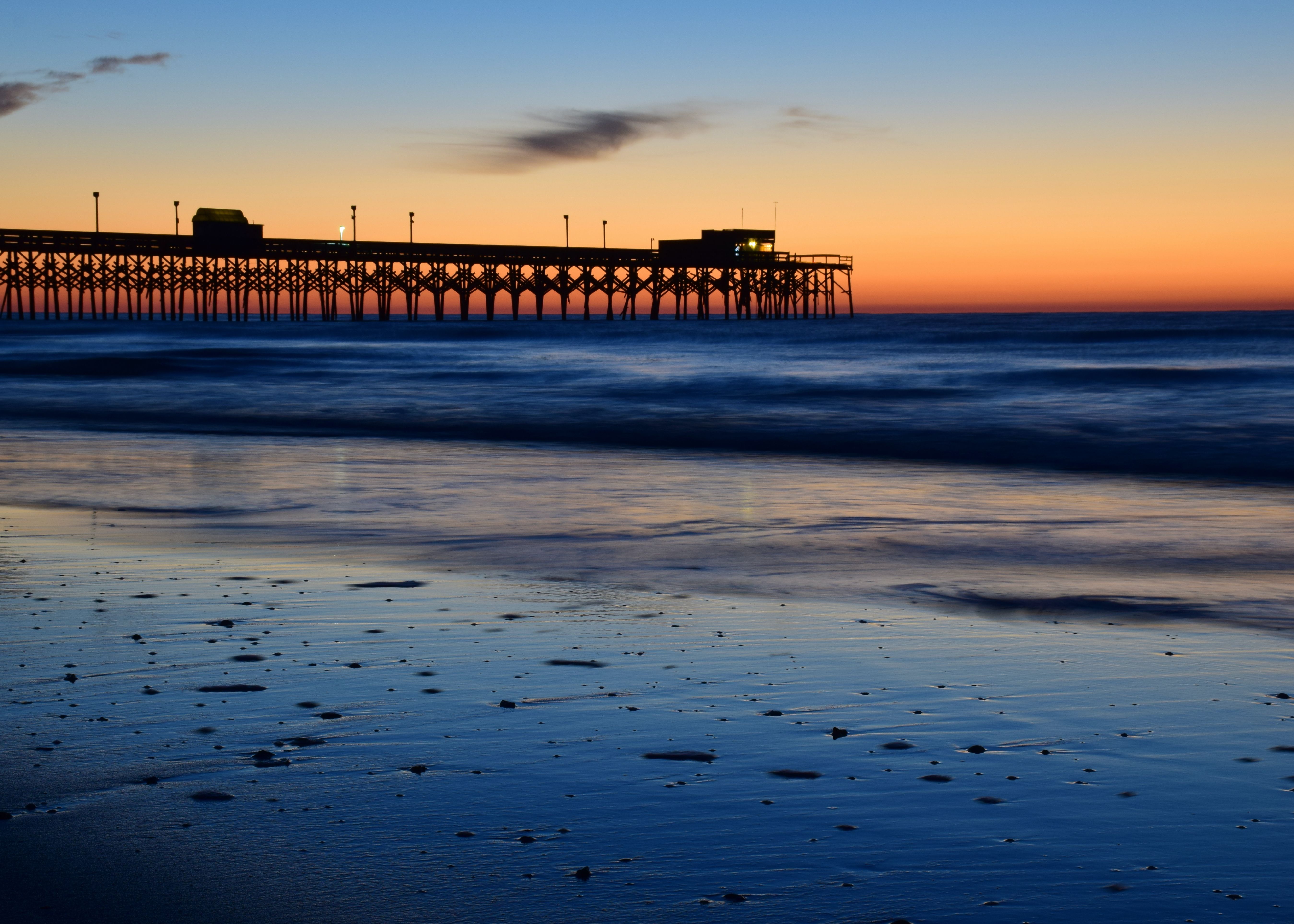 Cherry Grove Pier at Dusk
